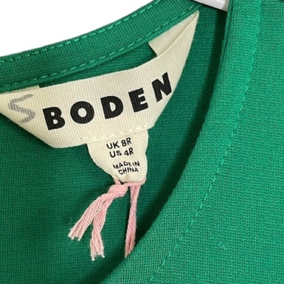 Boden Sabrina Ponte Knit Dress Veridian Green NWT - Picture 10 of 14